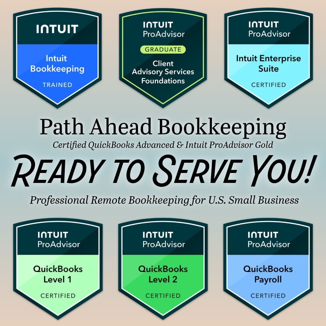 Path Ahead Bookkeeping - Ready to Serve You Path Ahead Bookkeeping - Ready to Serve You